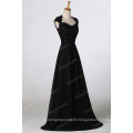 Grace Karin Black Lace Long Tall Mãe dos vestidos da noiva CL6127